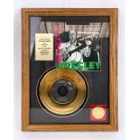 Elvis Presley Framed Golden Record 