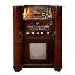 Mid-Fifties Valcke Heule Belgian Coin-Op Radio & Record Player