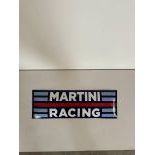 Martini Racing Enamel Sign