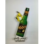 Hoopers Hooch Alcoholic Lemon Drink Metal Sign