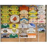 Lot of 33 Unique Rally Plaques 1974 - 2011