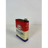 Vintage Empty Esso Essolube Oil 2l Can ca. 1950 - 1960