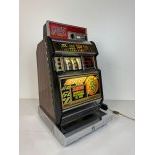 Australian Nutt & Muddle Jubilee Riviera 777 Slot Machine ca. 1960