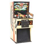 Chicago Coins Twin Rifle Gallery Shooting Arcade Game ca. 1971