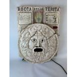 1993 Bocca Della Verita Mini Coin-Op Wall Mounted Fortune Teller Arcade