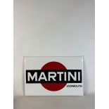 Martini Vermouth Enamel Sign