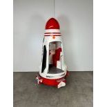 1993/1994 R.G. Mitchell NASA Space Rocket Kiddie Ride