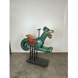 1950s European Sea Dragon Carousel Figure