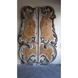 Beautifull Set of Gavioli & Cie Organ Facade Side Wing Panels ca. 1900