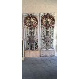 Beautifull Set of Early 20th Century Th. Mortier Organ Facade Side Panels