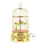 Reuge Swiss Singing Bird Cage Automaton