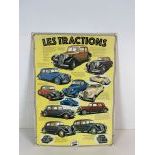 Citroen Traction Poster by Traction Owners Club (UK) Glued on Pressed Cardboard