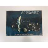 Dutch Poster - Citroen Avant 10 Years in the Netherlands