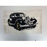 Poster - Citroen Traction Avant Illustration