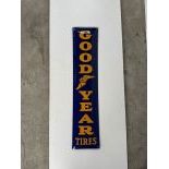 Goodyear Tires Enamel Sign