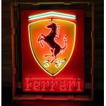 Large Ferrari Neon Sign