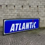 Huge Atlantic Gas Station Light-Up Advertising Sign