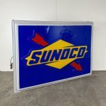 Very Large Sunoco Gas Station Double Sided Light-Up Sign