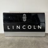 Very Large Plastic Lincoln Logo Sign