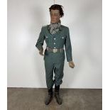 Mannequin with World War II Uniform