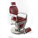 Theo A. Kochs Porcelain Barber Chair