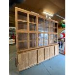 Teak Wood Display Cabinet