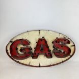 Metal GAS Light-up Advertising Sign