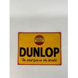 Dunlop Enamel Sign