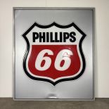 Huge Contemporary Phillips 66 Moulded Plastic Advertising Sign