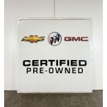 Very Large Plastic Chevrolet, Buick, GMC Dealer Sign