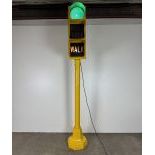 Restored Original Chicago Dont Walk/Walk Pedestrian Traffic Light