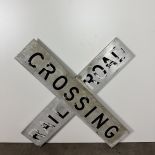 Original Rail Road Crossing Sign