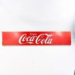 Vintage Coca Cola Metal Advertising Sign