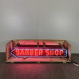 Neon Sign Barbershop