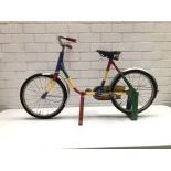 Colorful English Coullson Carousel Bicycle 1951