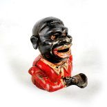 Antique Cast Iron Monkey Mechanical Coin Bank