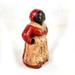 Antique Cast Iron Mammy-Style Mechanical Coin Bank