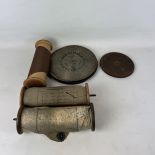 Lot of Player Piano Music Rolls and Music Box Discs