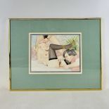 Framed Erotic Art - Willis 80