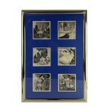 A Set of 6 Framed Erotic Art Litographs