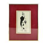 Framed Aubrey Beardsley Erotic Art Print