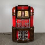 Rock-Ola Model 1405 Super Walnut Luxury Lightup Jukebox ca. 1940-1941