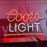 Original Coors Light Neon Sign