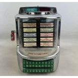 1957 Wurlitzer 5210 Wallbox with Green Buttons