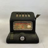 J.M. Sanders Mfg. Co. 5-Reel 1 Cent Gumball Trade Stimulator 1930s-1940s