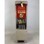 Rowe 5 Cent Chewing Gum Vending Machine ca. 1940s