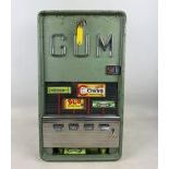 Superior Mfg. Gum 5 Cent Chewing Gum Vending Machine ca. 1950s-60s