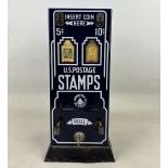 Shipman 5 Cent & 10 Cent Double Postage Stamp Vending Machine ca. 1938