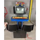 1981 Mega 2-Player Sit-Down Video Game Arcade Cabinet with 33