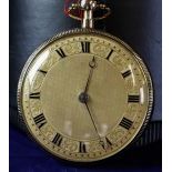  Music Pocket Watch in 18ct gold and gold dial. Quarter hour repetition and music. Signed Lépine...